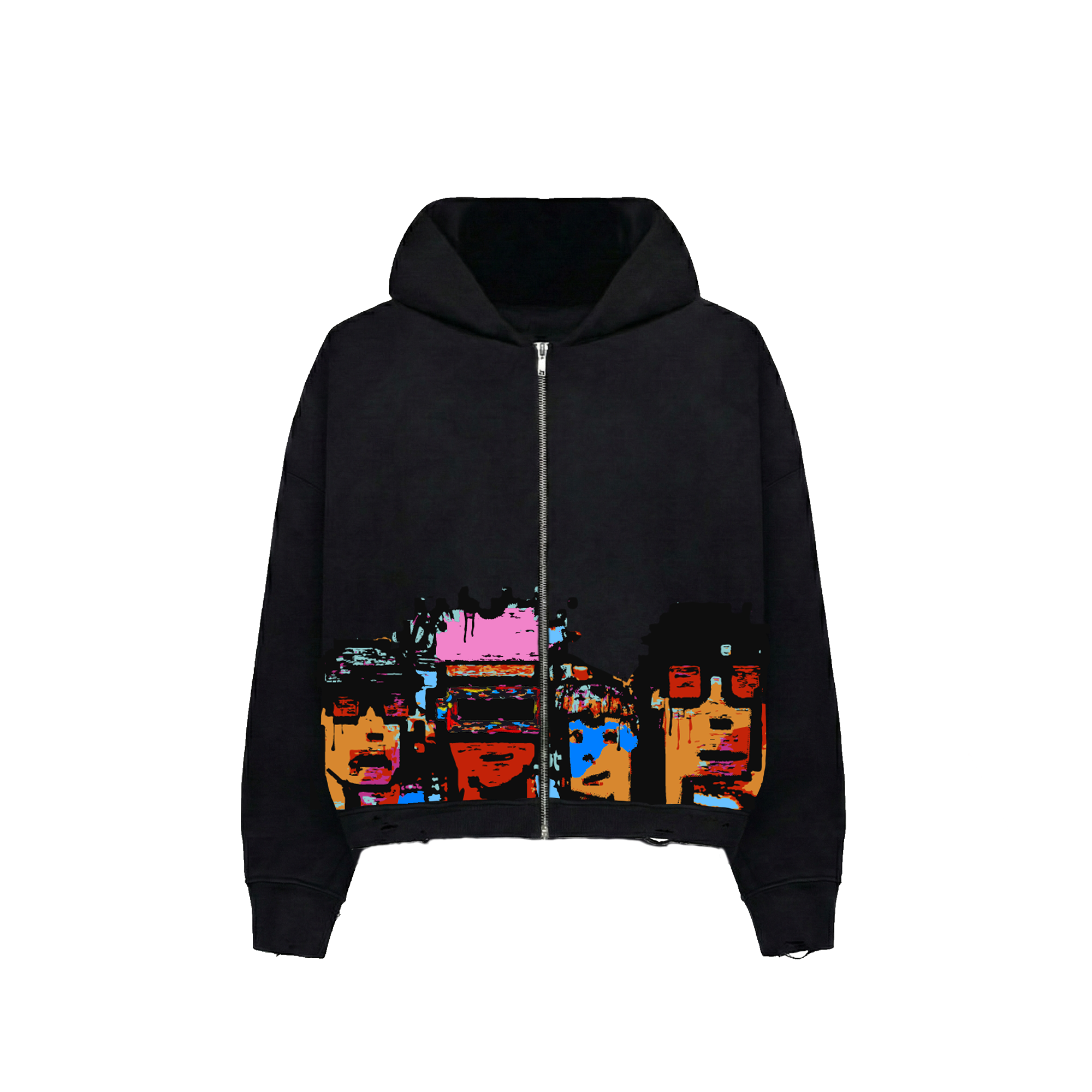 Punks Cipher Hoodie- G.O.A.T Edition – THE KRYP