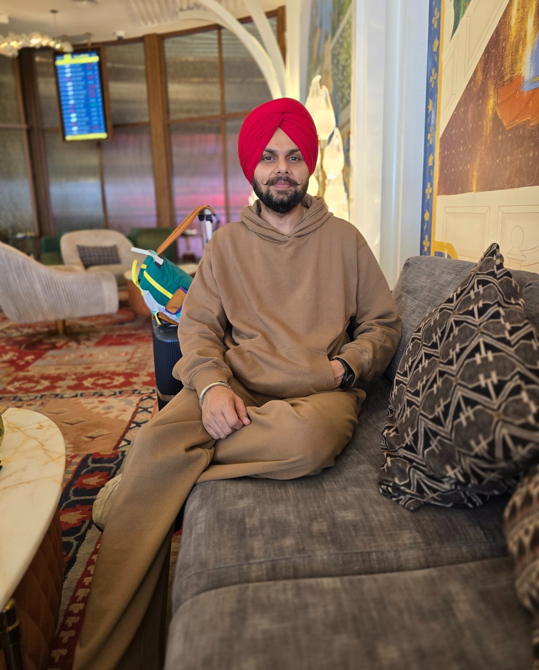 Jaspreet Singh in Golden Gateway Coord Set