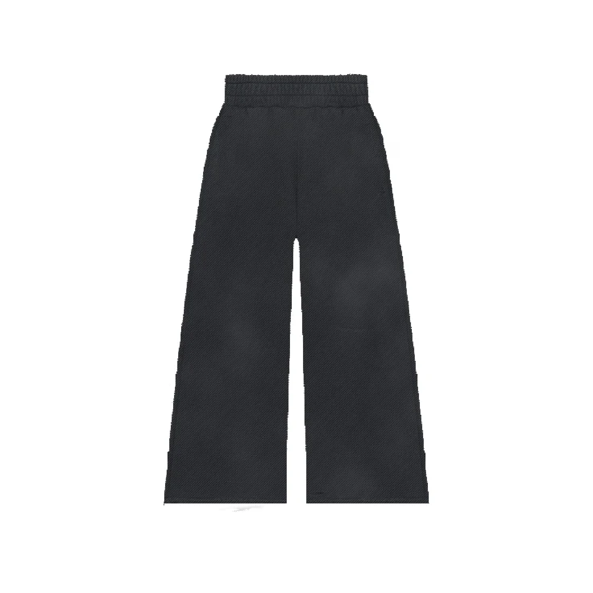Luxe Pyjama Pants- Acid Charcoal Black