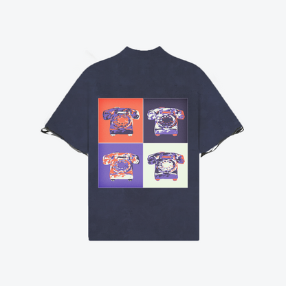 Crypto Hotline Vintage- Acid Navy